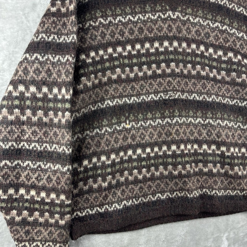 Vintage McGregor Mohair Pure Worsted Blend Sweater Grunge Fuzzy Men's XL 70s USA - Picture 4 of 14